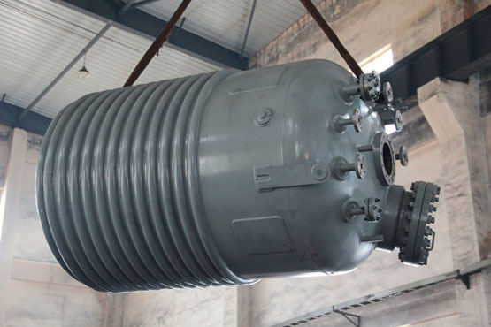 7000L半管夹套不锈钢反应釜