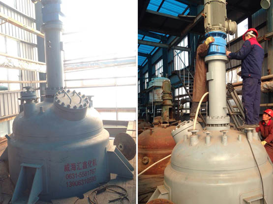 山东菏泽某医药化工有限公司5600L高压反应釜调试.jpg