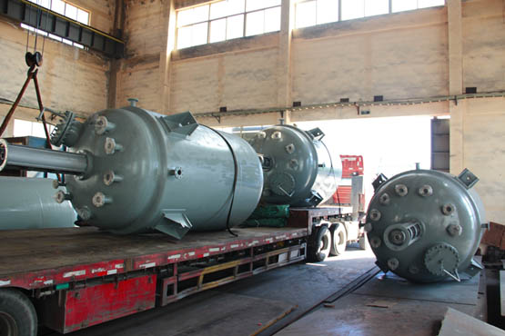 11000L不锈钢复合板反应釜