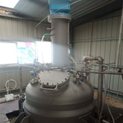 济南3000L反应釜调试